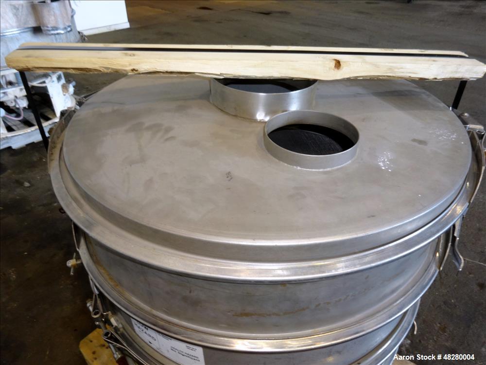 Used Sweco Screener, Model LS30S86-001, 304 Stainless Steel. 