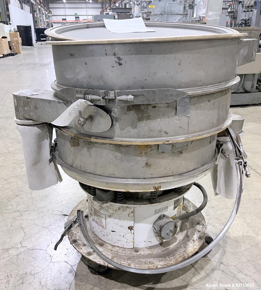 Sweco LS30S 30 Inch Circular Vibratory Screener - Used Stainless Separator