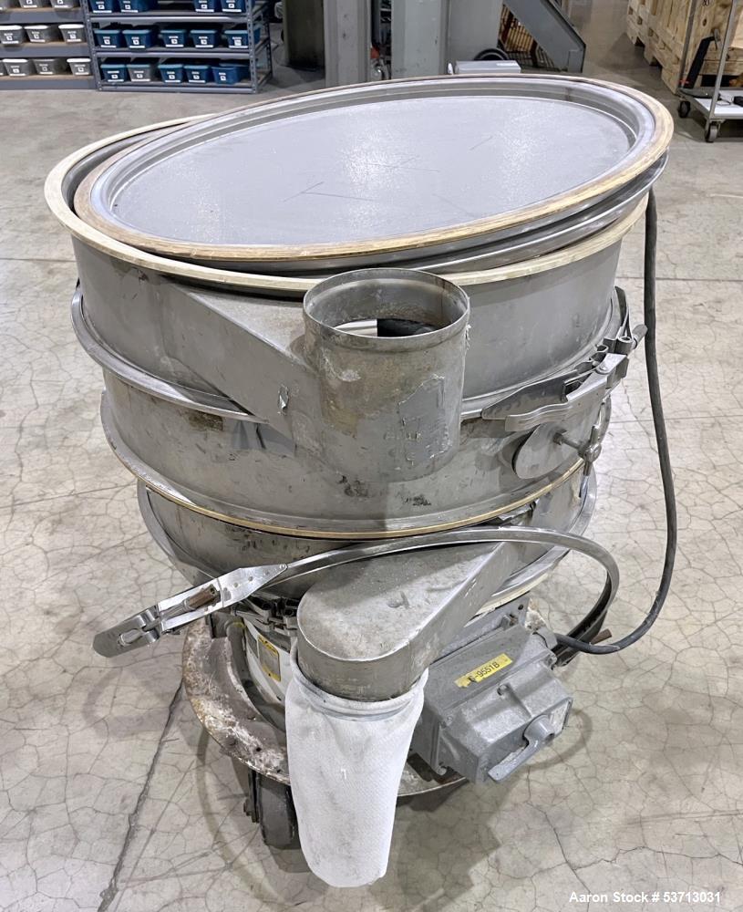 Sweco LS30S 30 Inch Circular Vibratory Screener - Used Stainless Separator