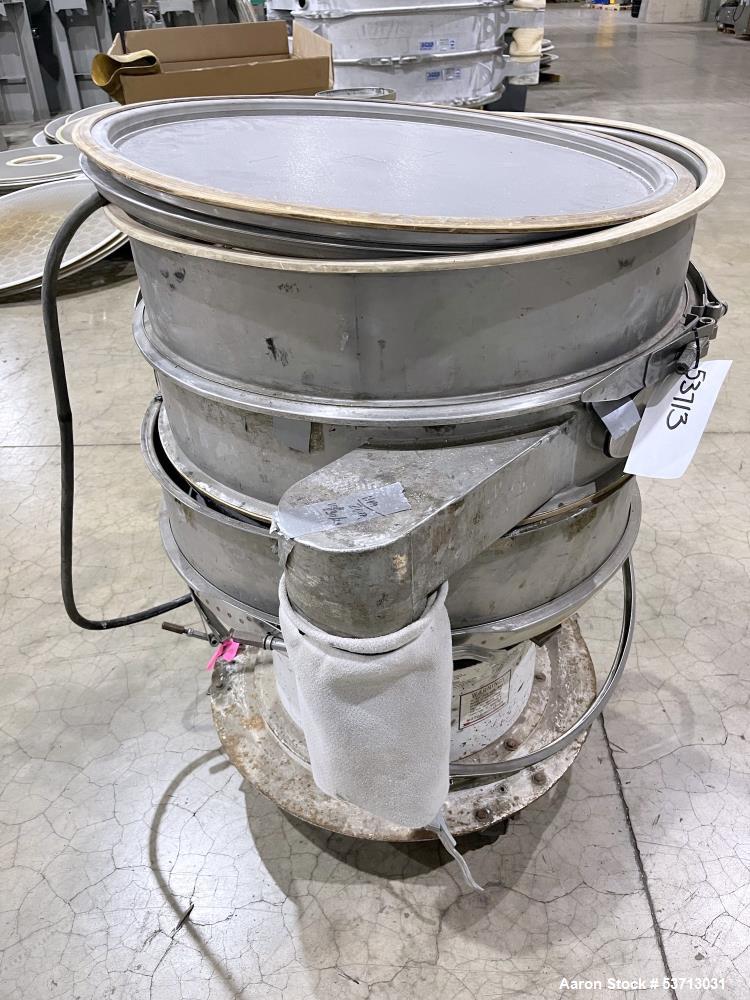 Sweco LS30S 30 Inch Circular Vibratory Screener - Used Stainless Separator