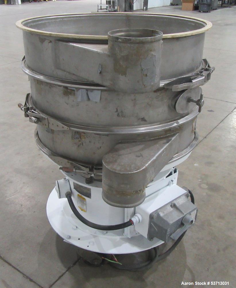Sweco LS30S 30 Inch Circular Vibratory Screener - Used Stainless Separator