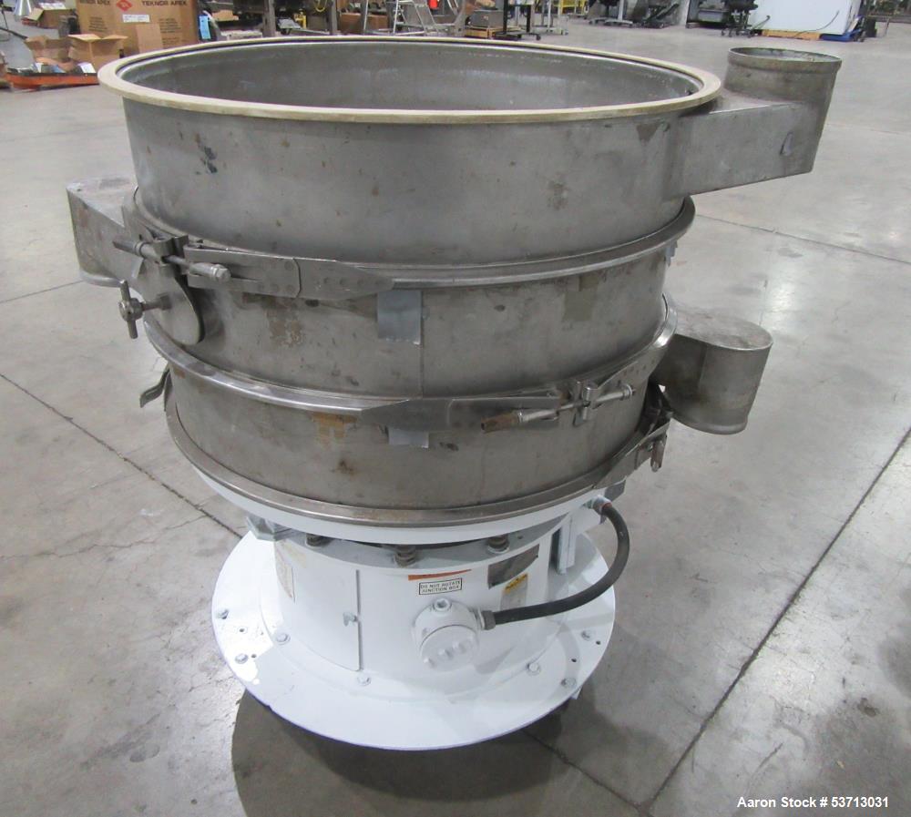 Sweco LS30S 30 Inch Circular Vibratory Screener - Used Stainless Separator