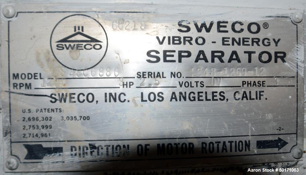 Used Sweco Screener,