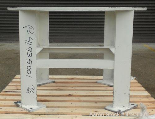 Used Sweco Vibro-Energy Separator, Model LS48S6666, 316 Stainless Steel. 48" diameter, 3 deck, 4 separation. Stainless steel top cover. Driven by a 2-1/2 hp, 3/60/230/460 volt, 1120 rpm motor. Mounte...