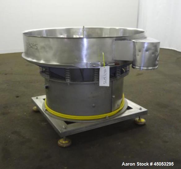 Used Sweco Screener, Model LS48S86, 316 Stainless Steel. 