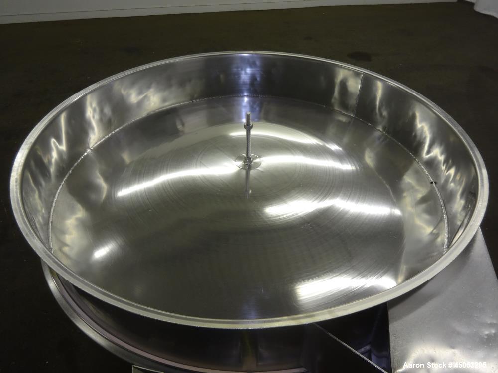 Used Sweco Screener, Model LS48S86, 316 Stainless Steel. 