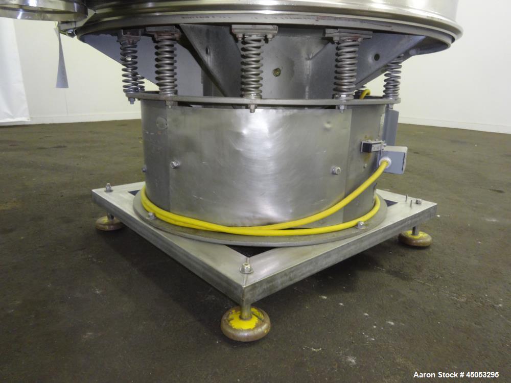 Used Sweco Screener, Model LS48S86, 316 Stainless Steel. 