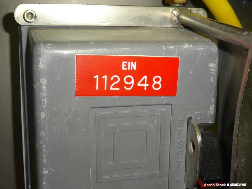 Used Sweco Screener, Model LS48S86, 316 Stainless Steel. 