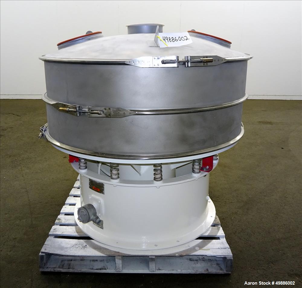 Used-Sweco 48" Diameter Vibratory Screener, Model LS48SS