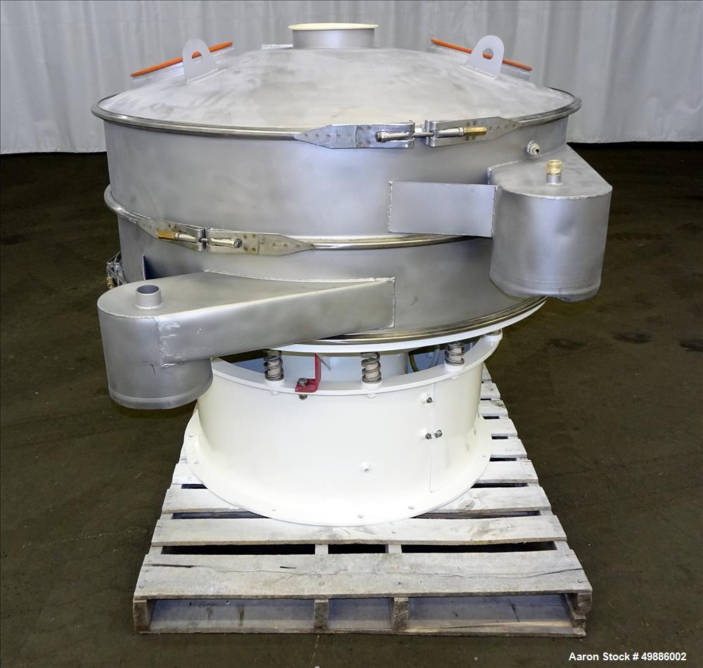 Used Sweco 48" Diameter Vibratory Screener, Model LS48SS