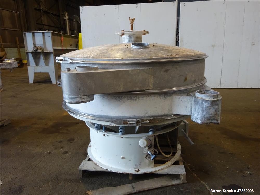 Used Sweco 60" Vibro Energy Separator, Model LS60-D88, 304 Stainless Steel.