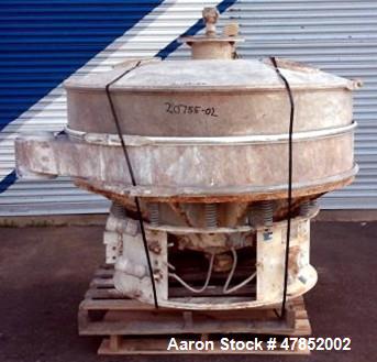 Used Sweco 60" Vibro Energy Separator, Model LS60C88, Stainless Steel.