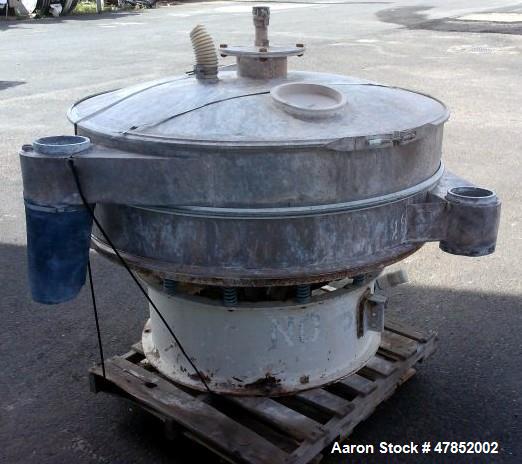 Used Sweco 60" Vibro Energy Separator, Model LS60C88, Stainless Steel.