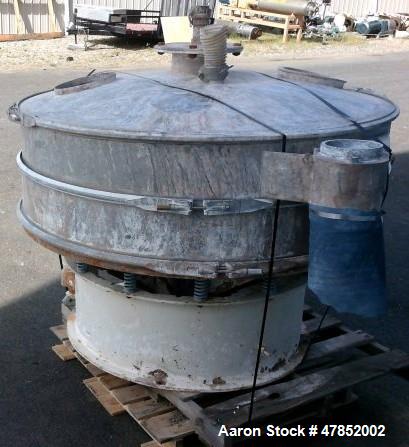 Used Sweco 60" Vibro Energy Separator, Model LS60C88, Stainless Steel.