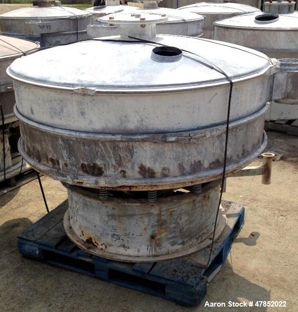 Used Sweco 60" Vibro Energy Separator, Model LS60C88, Stainless Steel.