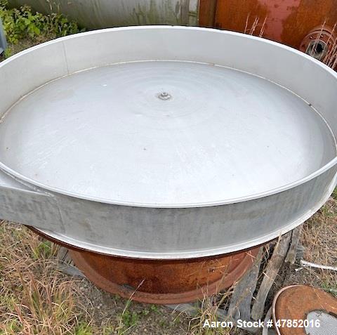 Used Sweco 60" Vibro Energy Separator – Model LS60C, Stainless Steel, Single Deck