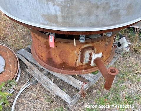 Used Sweco 60" Vibro Energy Separator – Model LS60C, Stainless Steel, Single Deck