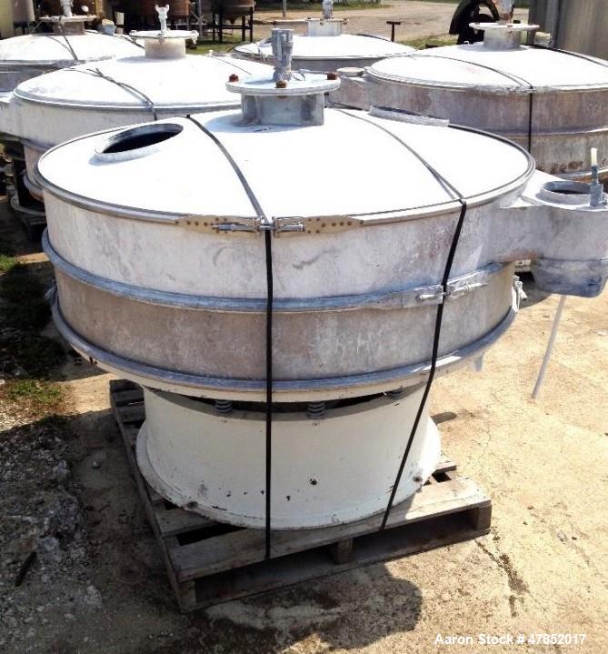 Used Sweco 60" Vibro Energy Separator, Model LS60D88, Stainless Steel.