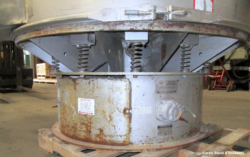 Used Sweco Vibro-Energy Separator / Screener, Model LS60S1215