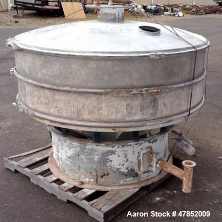 Used- Sweco 60" Vibro Energy Separator, Model LS60S8888, Stainless Steel.