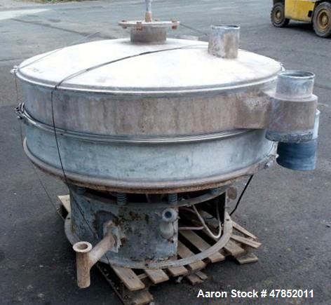 Used- Sweco 60" Vibro Energy Separator, Model LS60S8888, Stainless Steel.