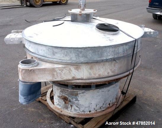 Used Sweco 60" Vibro Energy Separator, Model LS60S8888, Stainless Steel.