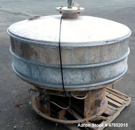 Used Sweco 60" Vibro Energy Separator, Model LS60S8888, Stainless Steel.