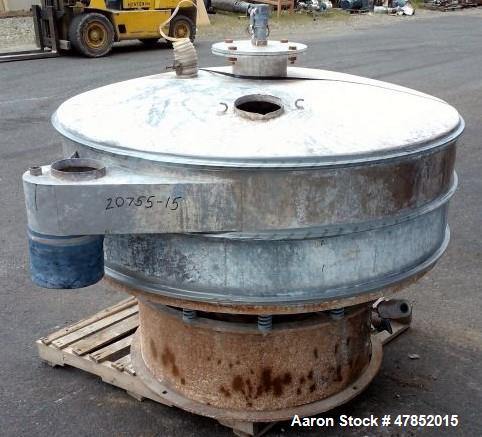Used Sweco 60" Vibro Energy Separator, Model LS60S8888, Stainless Steel.