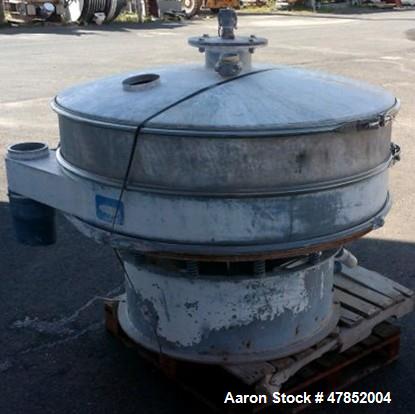 Used Sweco 60" Vibro Energy Separator, Model LS60S888, Stainless Steel.