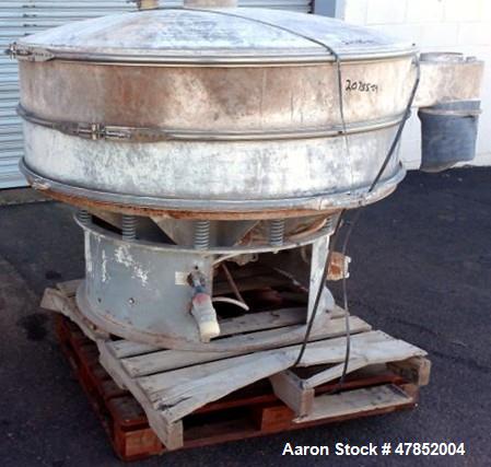 Used Sweco 60" Vibro Energy Separator, Model LS60S888, Stainless Steel.