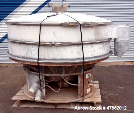 Used- Sweco 60" Vibro Energy Separator, Model LS60S888, Stainless Steel.