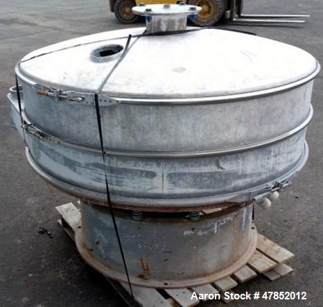 Used Sweco 60" Vibro Energy Separator, Model LS60S888, Stainless Steel.