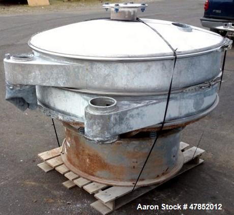 Used Sweco 60" Vibro Energy Separator, Model LS60S888, Stainless Steel.