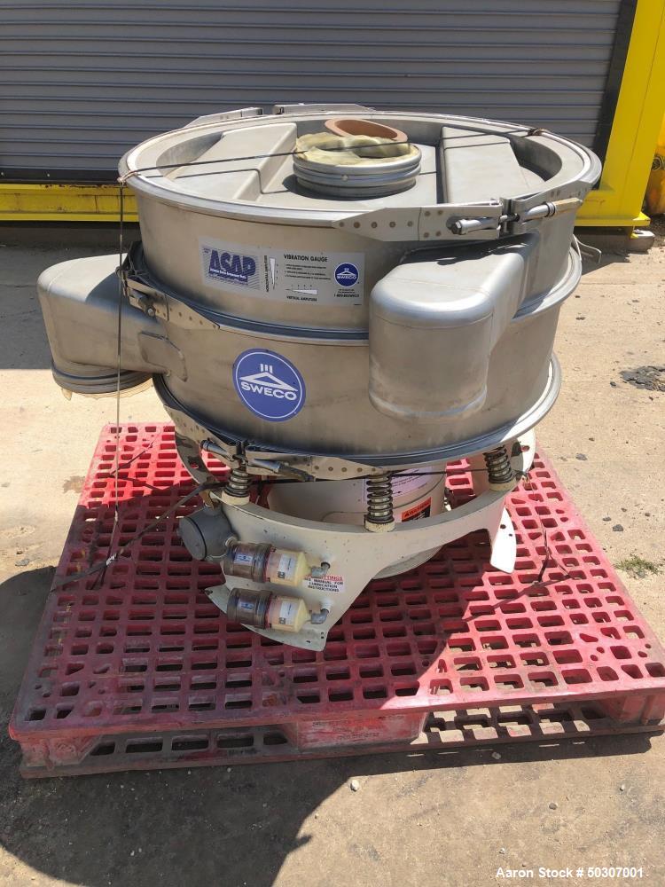 Used Sweco Screen, Model MX30S86.