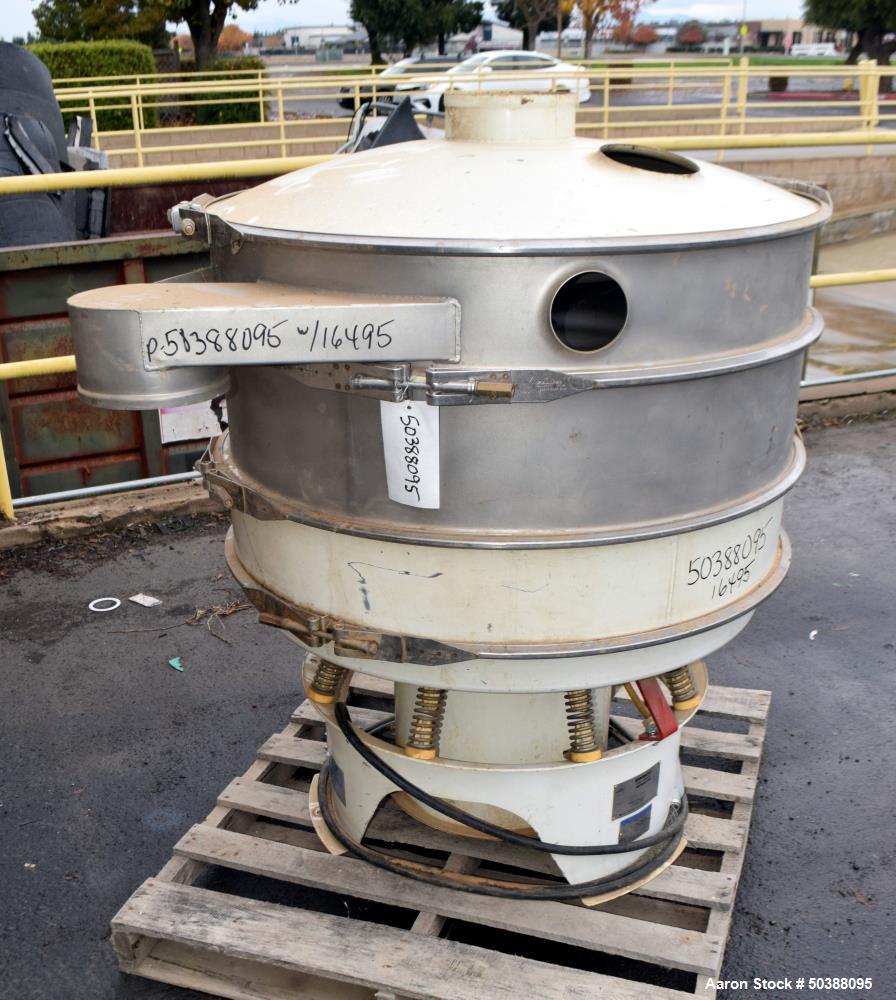 Used Sweco Screener, Model MX40C666LKWC