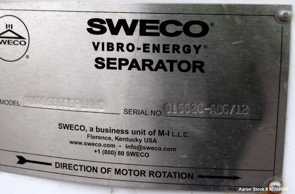 Sweco 40" Diameter Screener