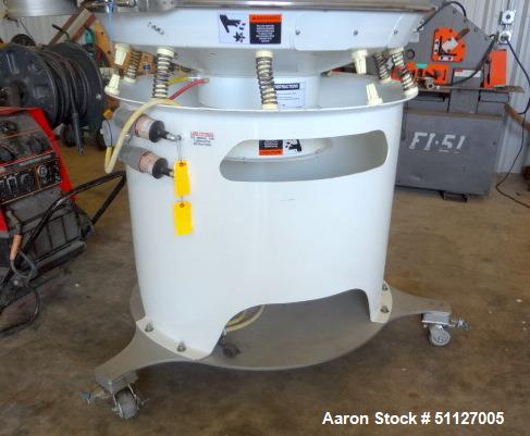 Used Sweco 48" Screener, Model MX48S88CBHSTLWCXB, Stainless Steel.