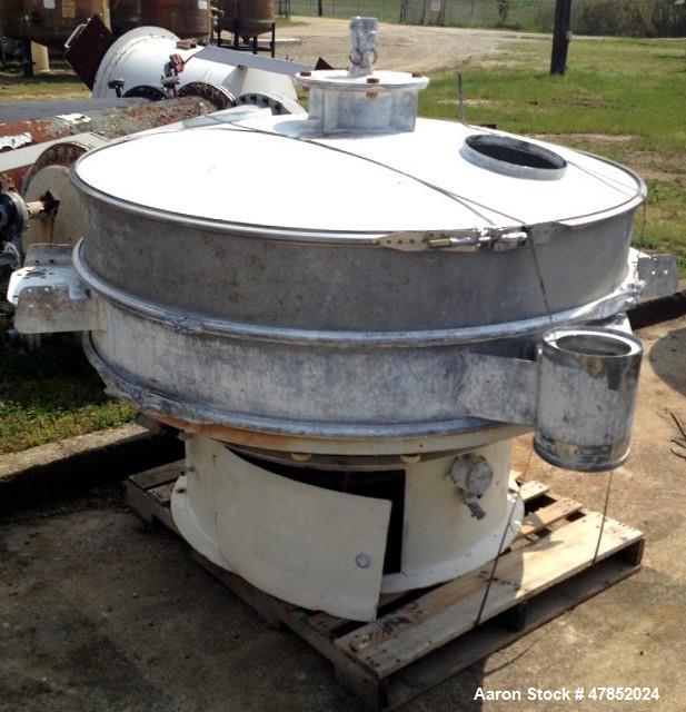 Used Sweco 60" Vibro Energy Separator, Model OC60S8156, Stainless Steel.