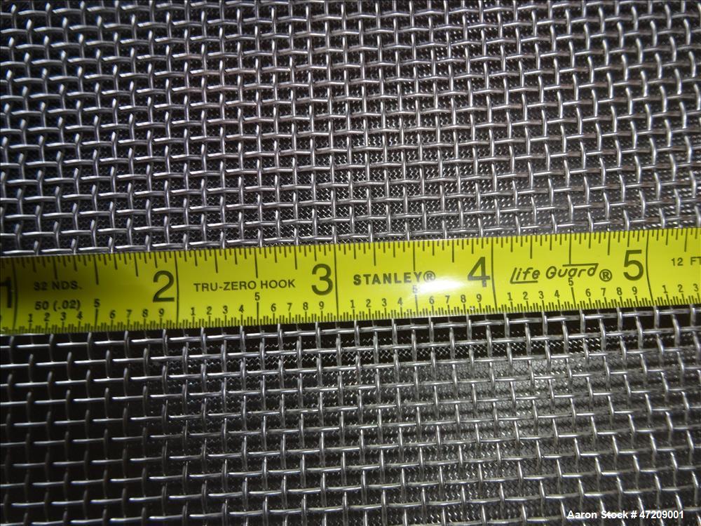 Used- Sweco Pneumatic In-Line Pressure Sifter, Model PS60S241212, 304 Stainless