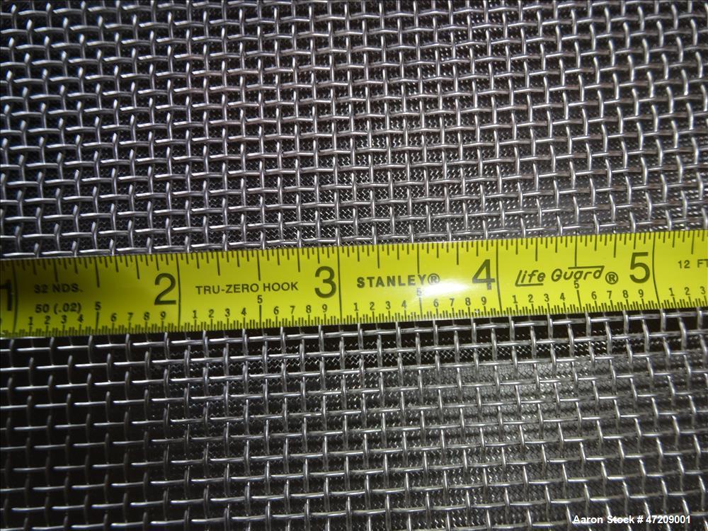 Used Sweco Pneumatic In-Line Pressure Sifter, Model PS60S241212, 304 Stainless