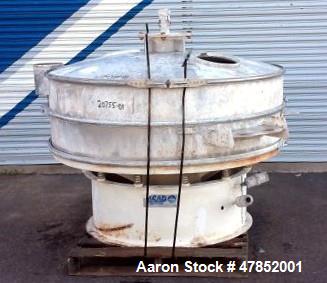 Used Sweco 60" Vibro Energy Separator, Model QC60S8156