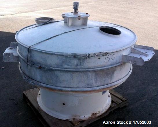 Used Sweco 60" Vibro Energy Separator, Model QC60S8156, Stainless Steel.