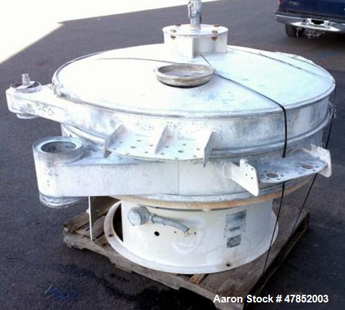 Used Sweco 60" Vibro Energy Separator, Model QC60S8156, Stainless Steel.