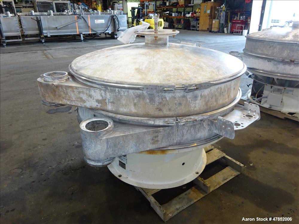 Used Sweco 60" Vibro Energy Separator, Model QC60S8156, 304 Stainless Steel.