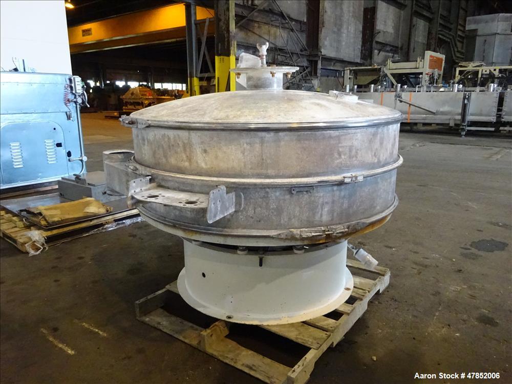 Used Sweco 60" Vibro Energy Separator, Model QC60S8156, 304 Stainless Steel.