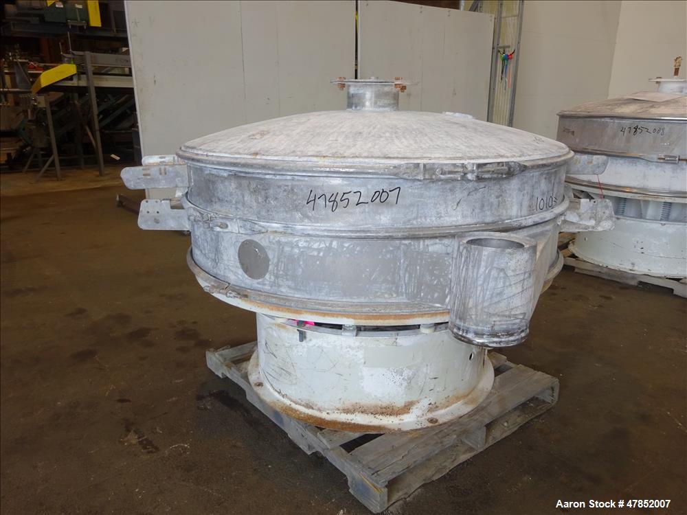 Used Sweco 60" Vibro Energy Separator, Model QC60S8156, Stainless Steel.