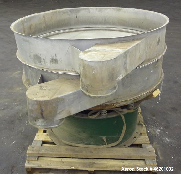 Used Stainless Steel Sweco Screener, Model S48C8886-1