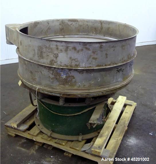Used Stainless Steel Sweco Screener, Model S48C8886-1