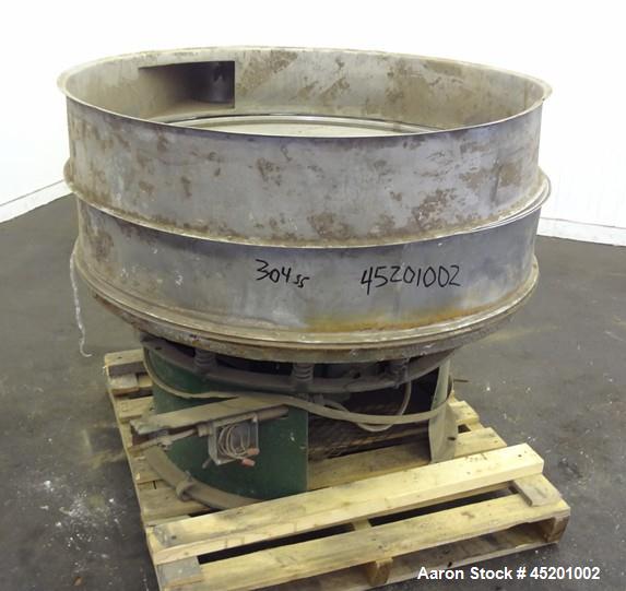 Used Stainless Steel Sweco Screener, Model S48C8886-1