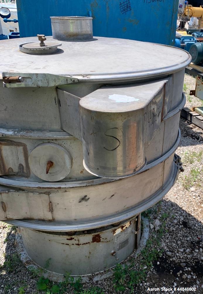 Used Sweco 48" Screener, Model S48S688, 316 Stainless Steel.